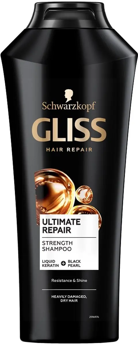 Gliss Kur Regenerating Shampoo Ultimate Repair 400ml