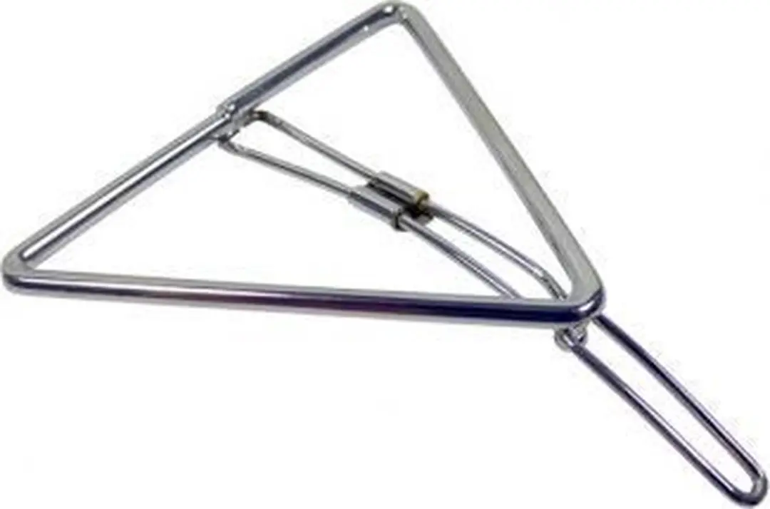 Haarsoires Haarspeld Driehoek 5cm - Zilver