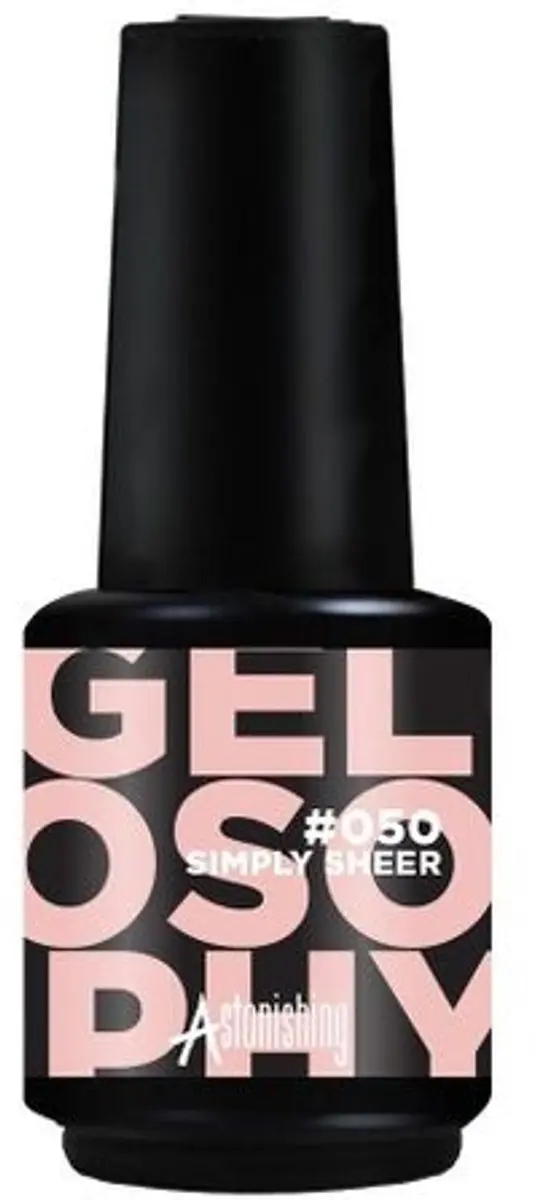 Astonishing Gelosophy #050 Simply Sheer - 15ml