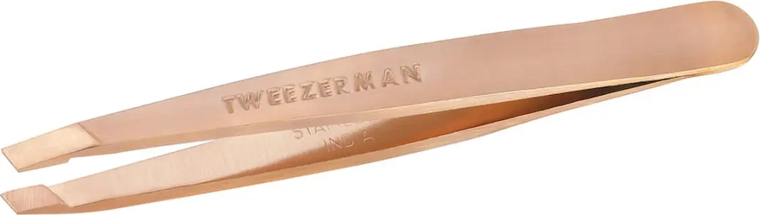 Tweezerman Mini Slant Pincet Rose Gold
