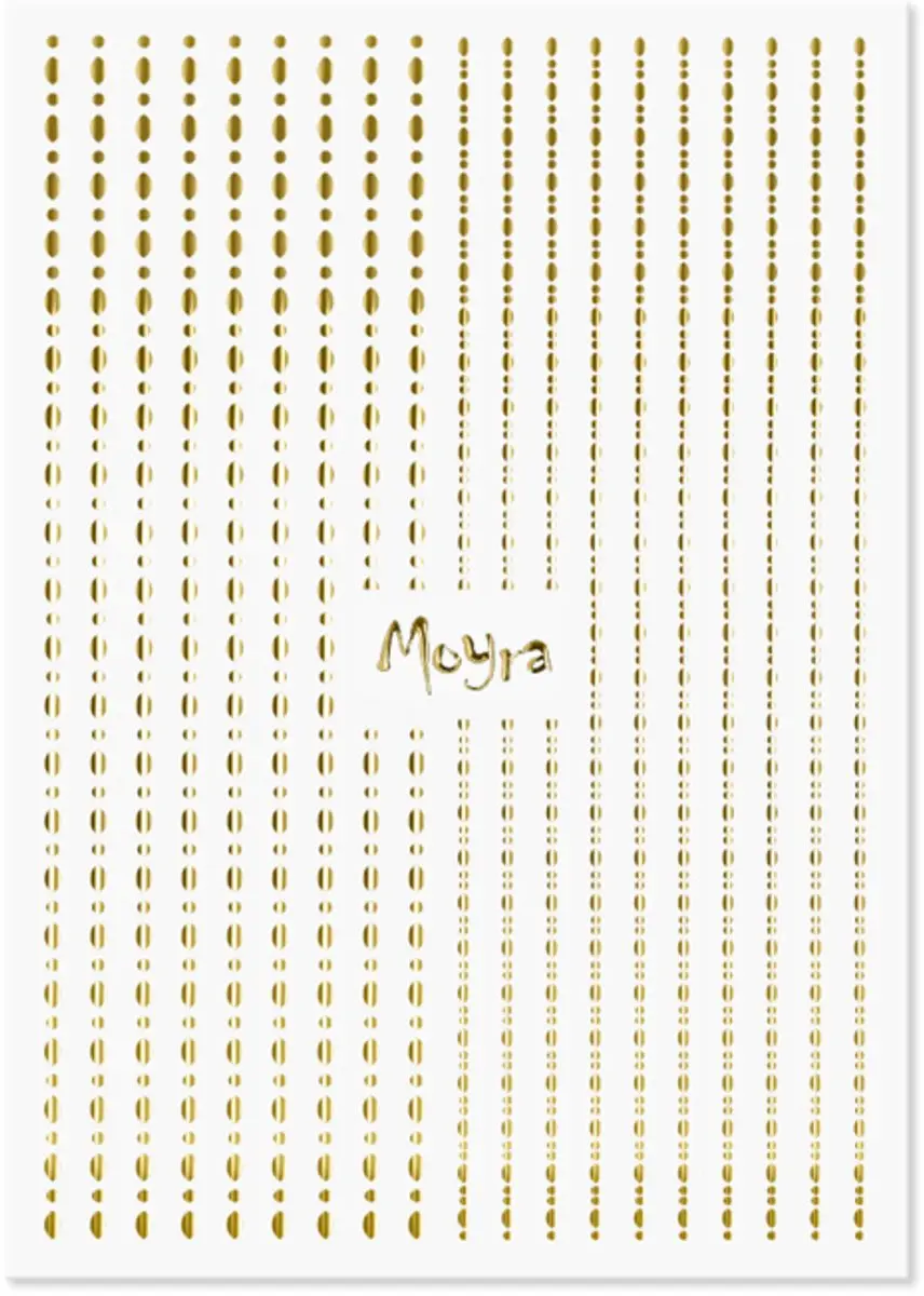 Moyra Nailart Strip Dots 01 Gold