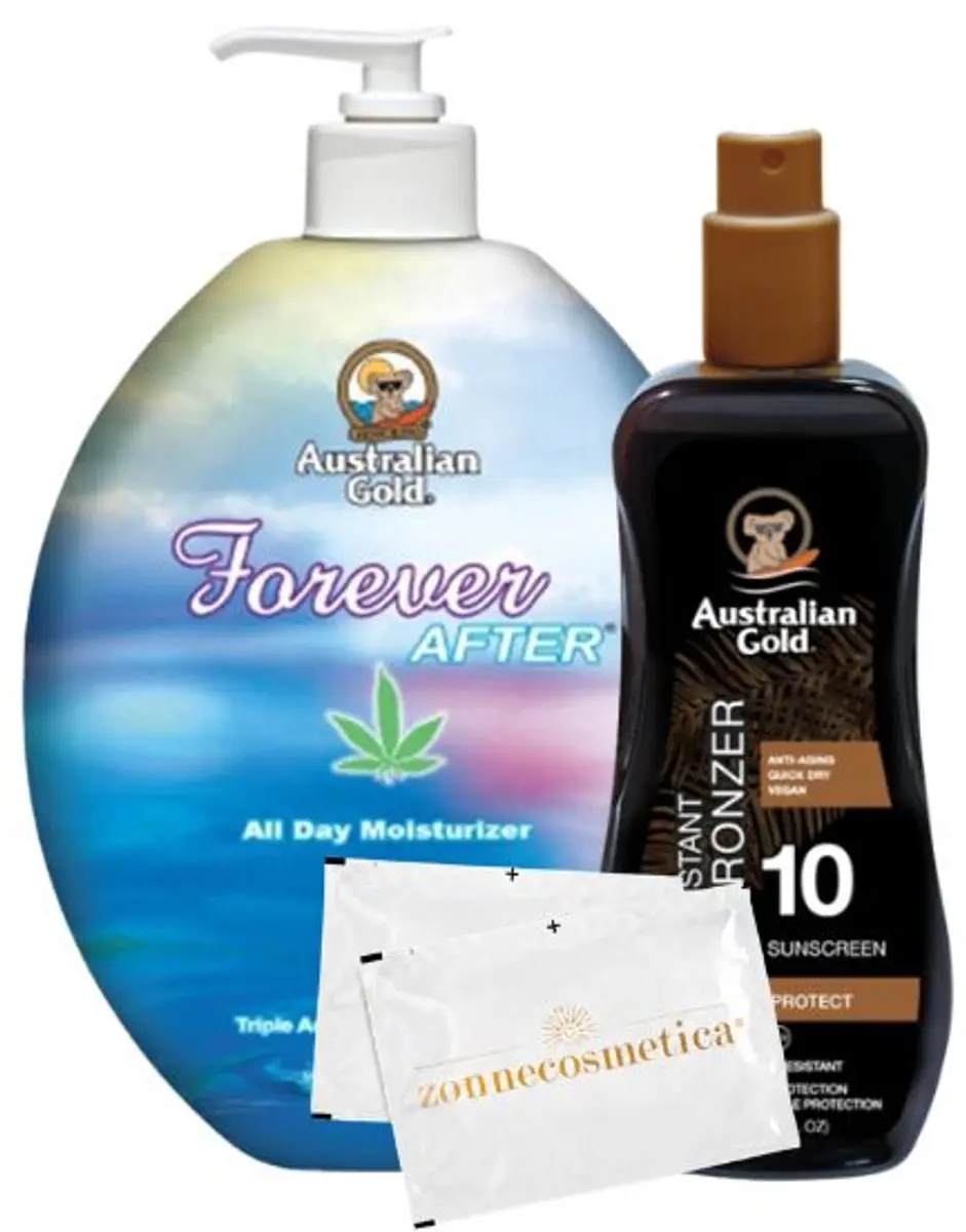 Australian Gold SPF 10 Spraygel met Bronzer 237ml