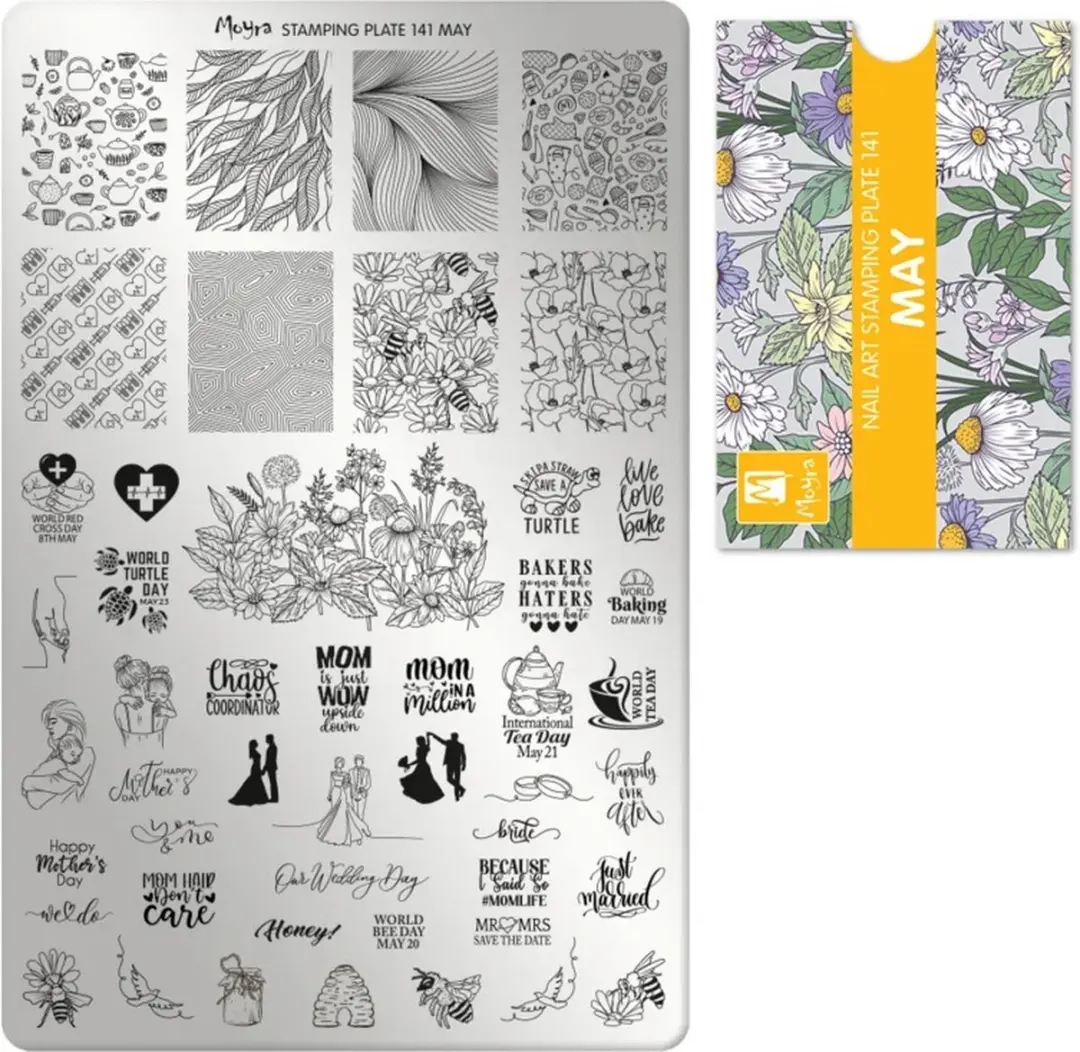 Moyra Stamping Plate 141