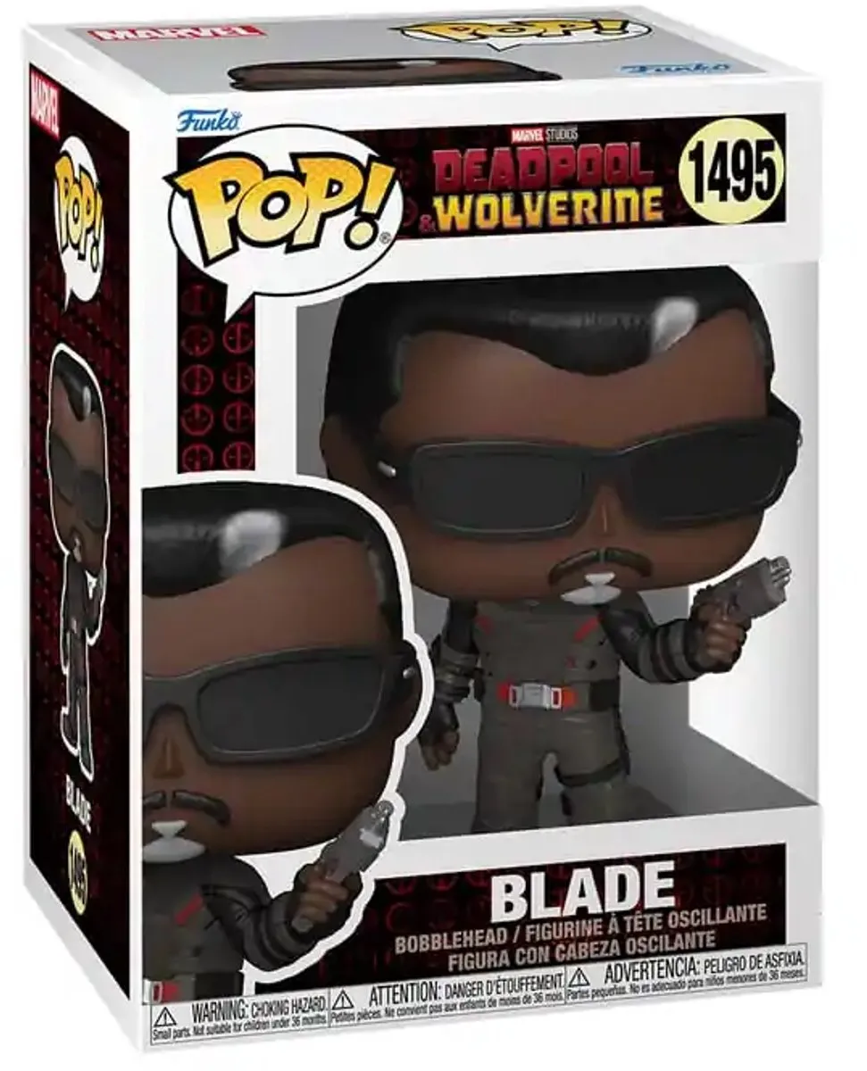Funko Pop! Marvel Deadpool & Wolverine Blade #1495 - Multicolor