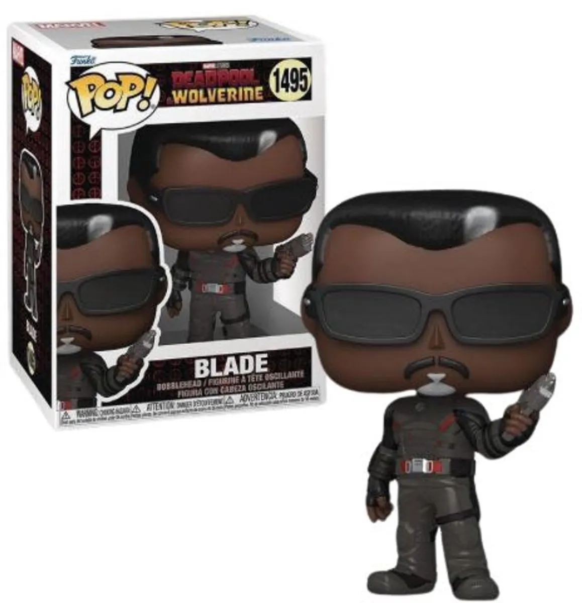 Funko Pop! Marvel Deadpool & Wolverine Blade #1495 - Multicolor