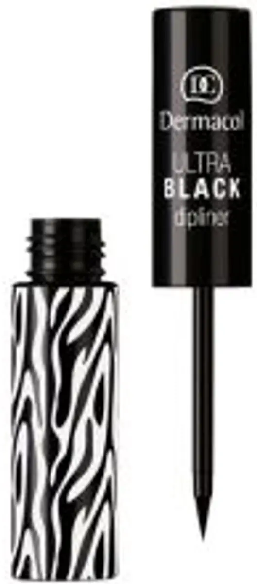 Dermacol Ultra Black Dipliner Liquid Eyeliner 2.8ml - Zwart