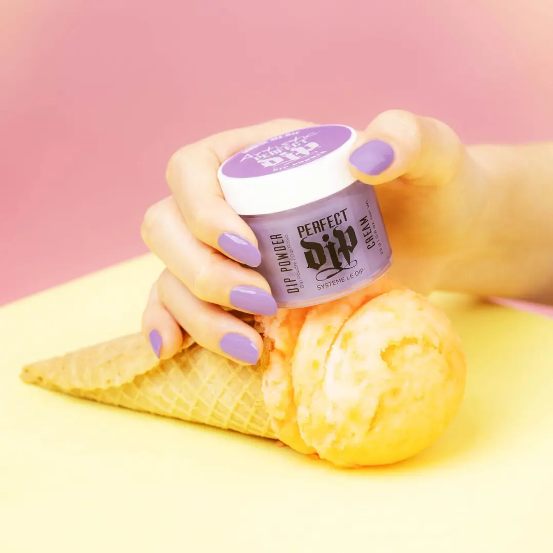 Artistic Nail Design Perfect Dip Poeder SORBAE ALL DAY - 23g - Lila crème