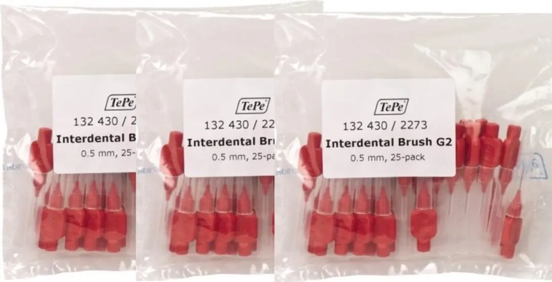 TePe Interdentale Ragers Origineel 0,5mm - 75 Stuks