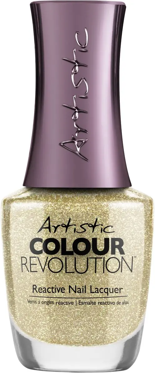 Artistic Nail Design Colour Revolution No Commet! Chunky Gouden Glitter 15ml
