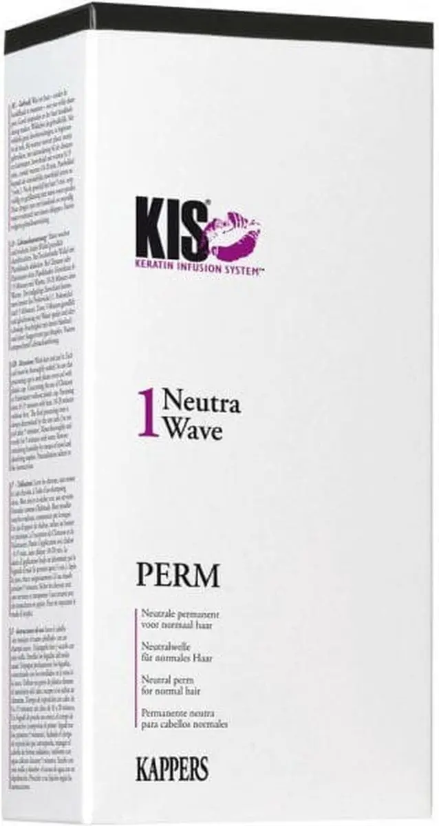 KIS Neutrawave Permanent Haarkleuring 180ml - 2 Stuks