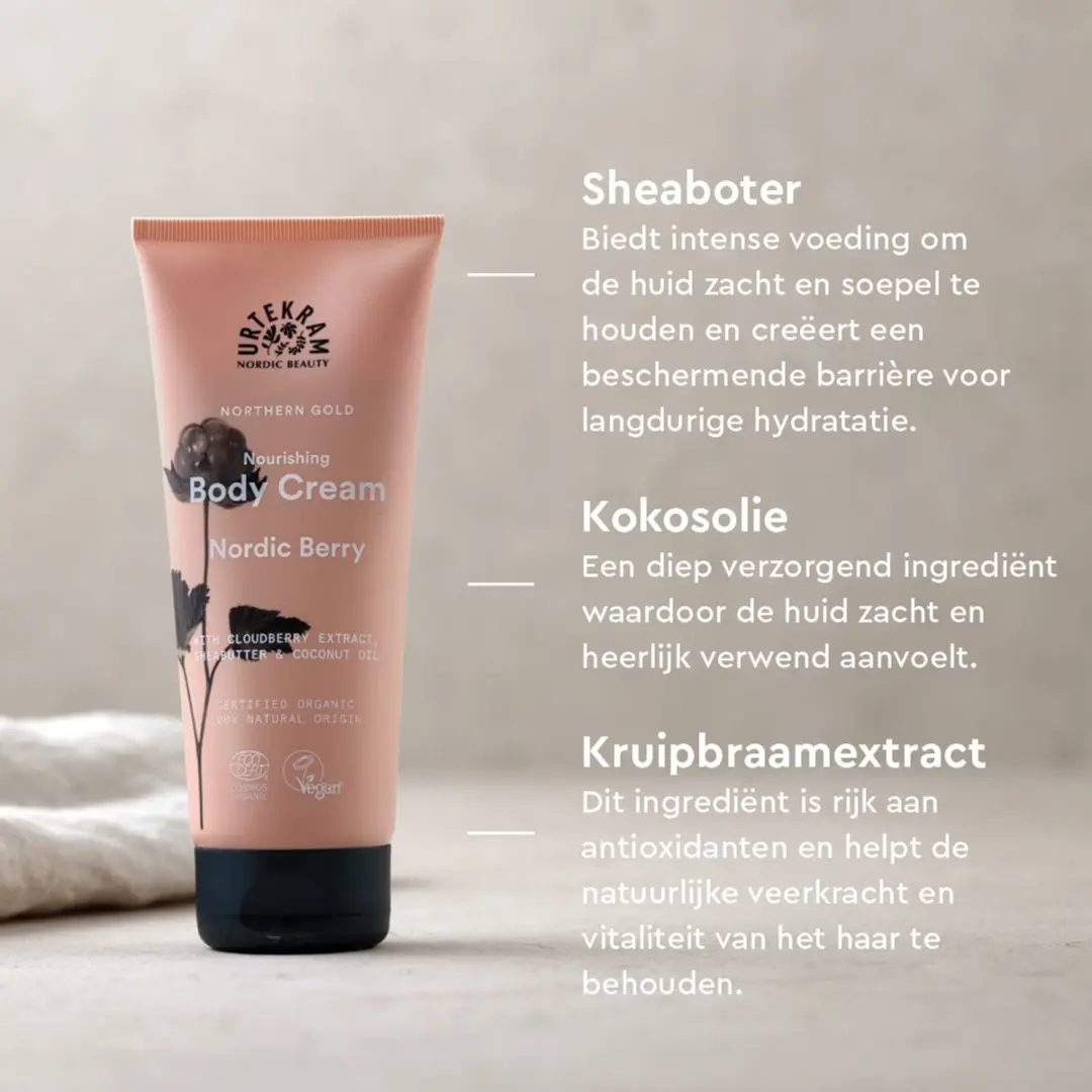 Urtekram Nordic Berry Bodycrème 200ml