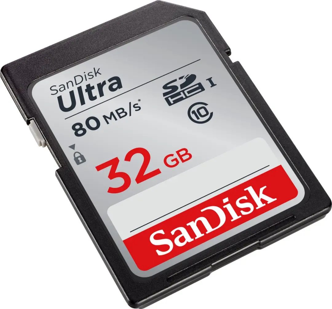 SanDisk Ultra 32GB SDHC-kaart Class 10 UHS-I