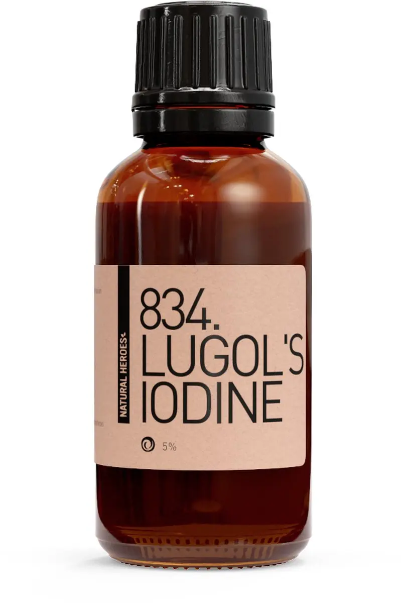 Natural Heroes Lugol's Iodine 5% 30ml
