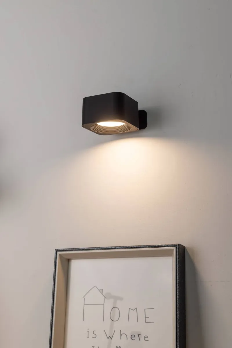 Eglo Muraglie Wandlamp - Oplaadbaar 24u - Zwart - Instelbaar 2765K