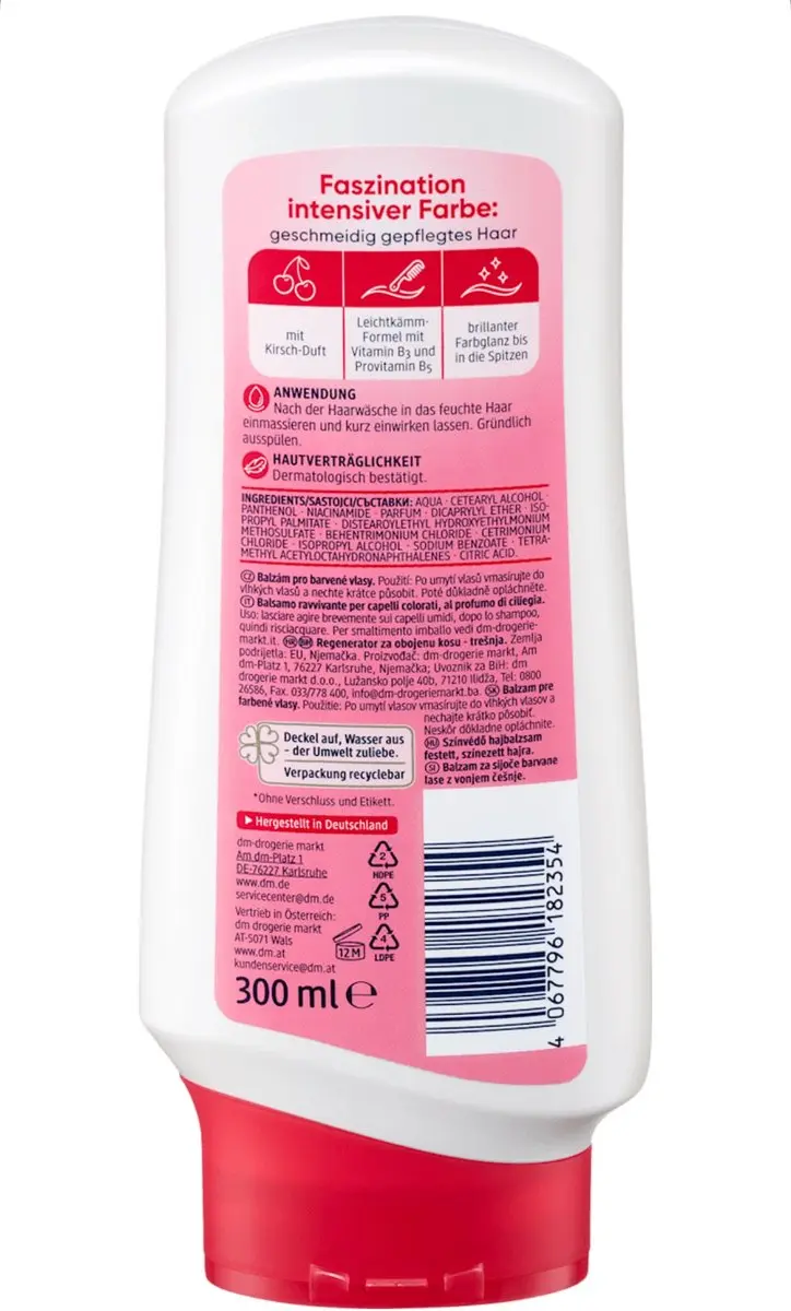 Balea Conditioner Farbglanz 300ml - 3 Stuks