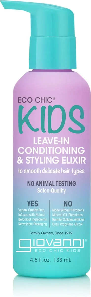 Giovanni Eco Chic Kids Leave-In Conditioner 133ml