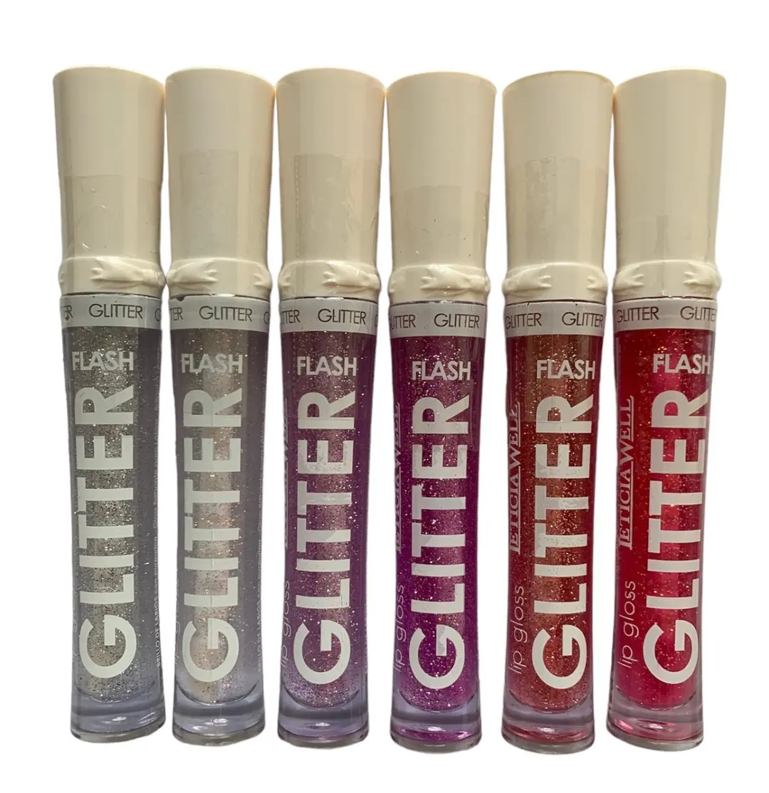 Leticia Well Glitter Lipgloss 36 - 6ml - Rood/Roze/Multi