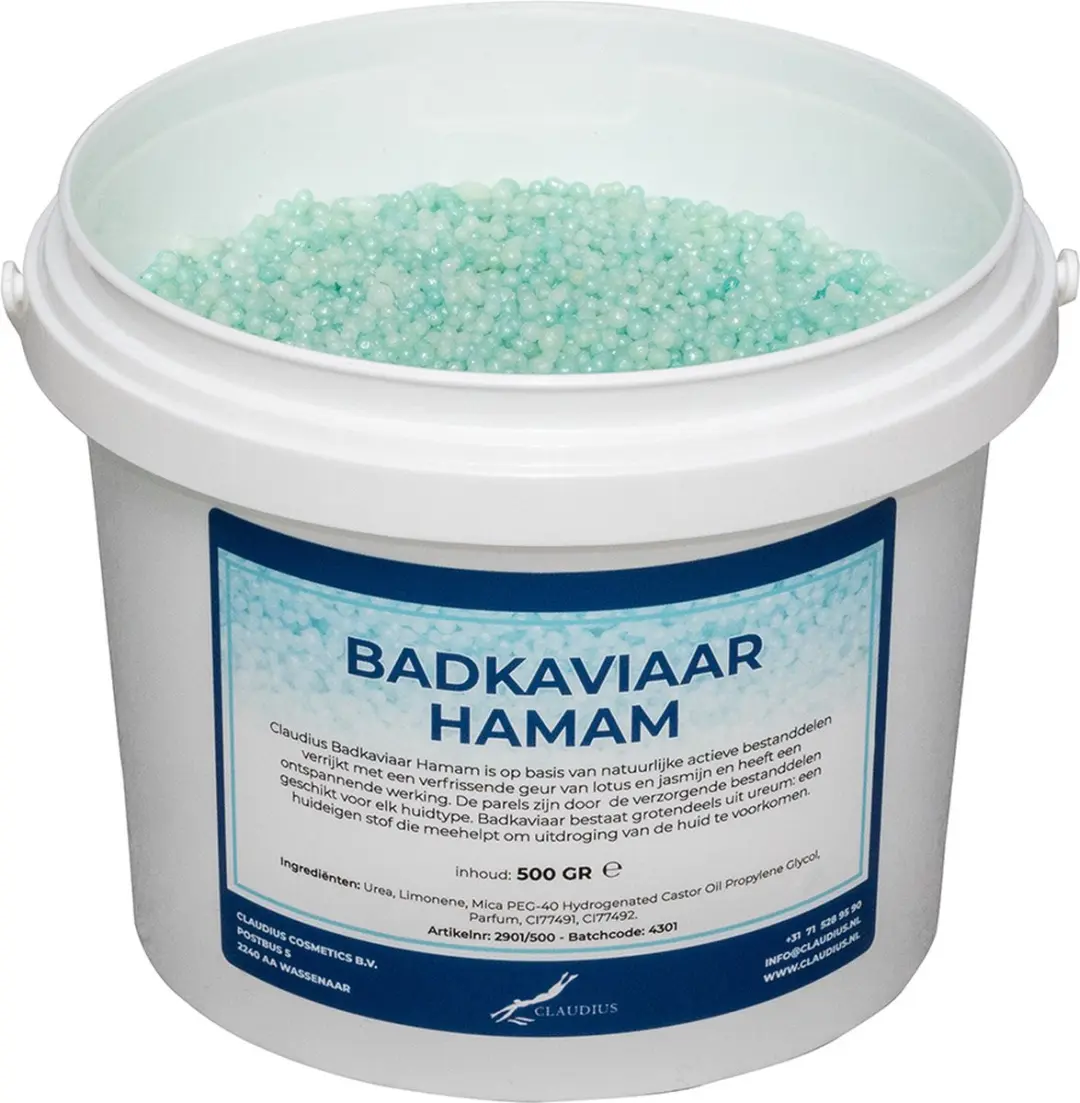 Splashbox Cosmetics Badkaviaar Hamam Badparels 500g