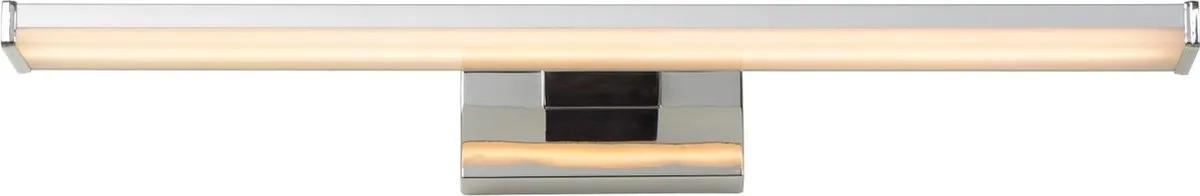 Lucide ONNO - Spiegellamp Badkamer - LED - 1x8W 3000K - IP44 - Mat chroom