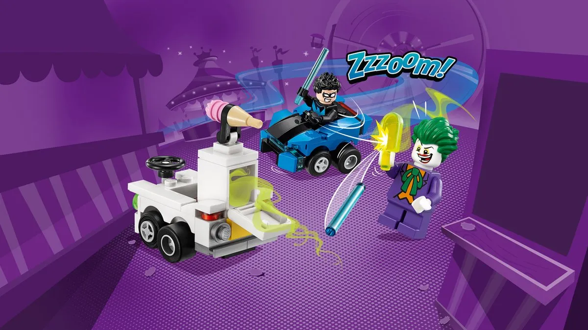 LEGO Super Heroes Mighty Micros Nightwing vs. The Joker 76093 - 84 Stukken