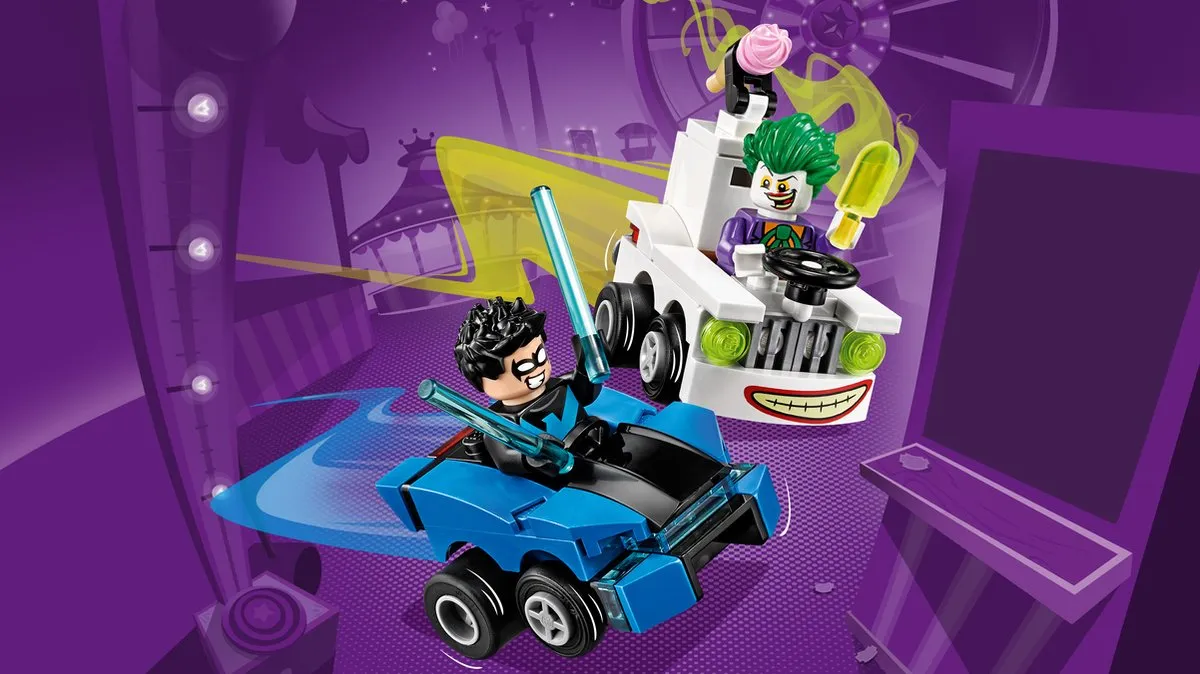 LEGO Super Heroes Mighty Micros Nightwing vs. The Joker 76093 - 84 Stukken