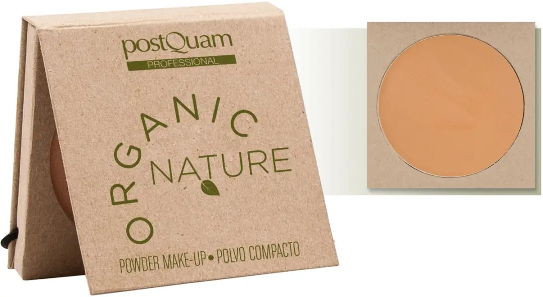 Postquam Makeup Compact Gezicht - Organisch Poeder Medium 10g