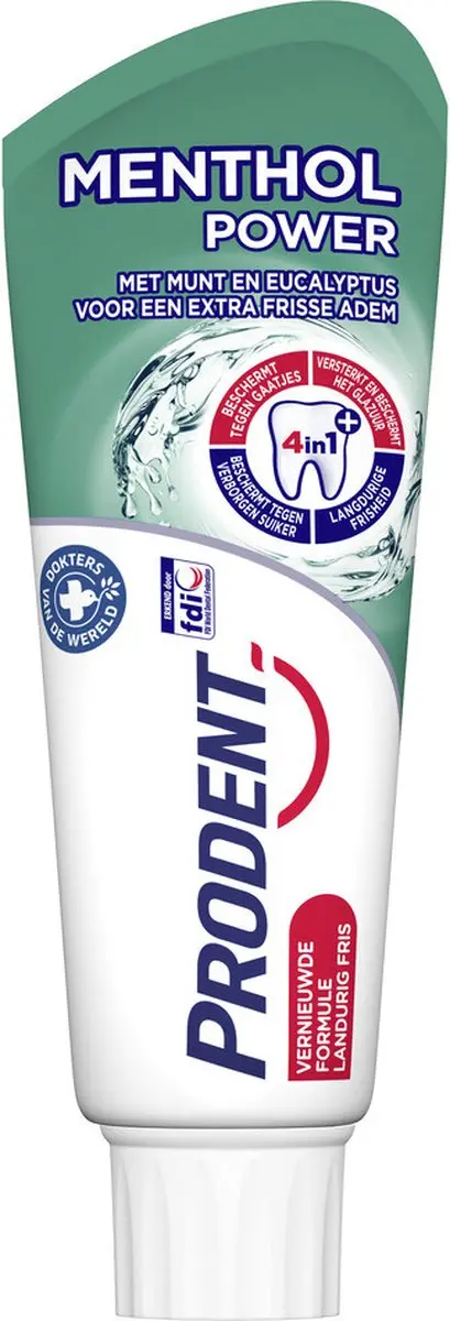 Prodent Tandpasta Menthol Power 75ml - 6 Stuks
