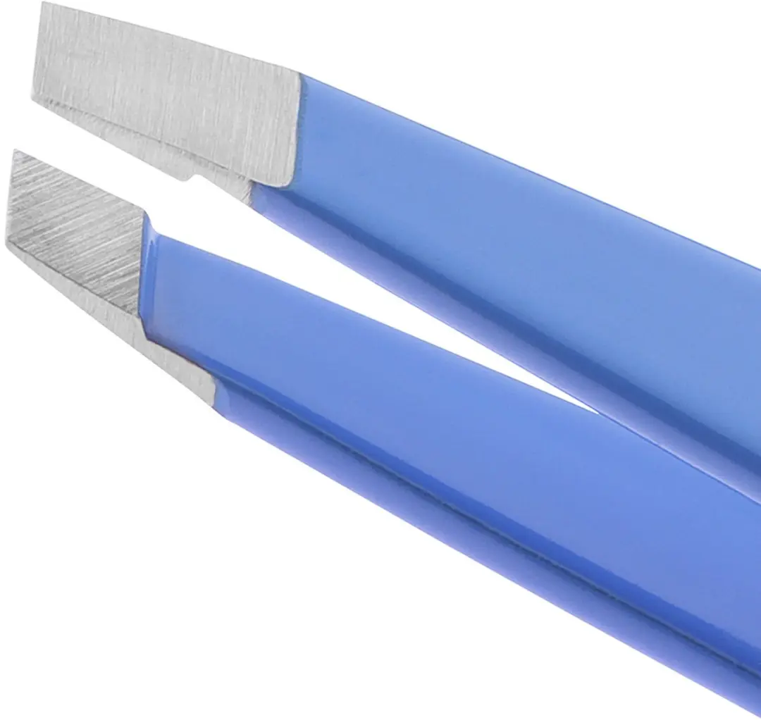 Tweezerman Slant Classic Lapis Blue Wenkbrauwpincet - Roestvrij staal - afbeelding 6 van 6