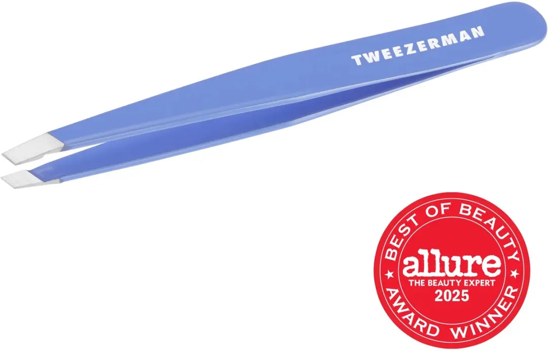 Tweezerman Slant Classic Lapis Blue Wenkbrauwpincet