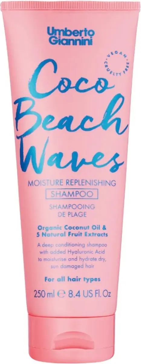 Umberto Giannini Boho Beach Waves Shampoo 250ml