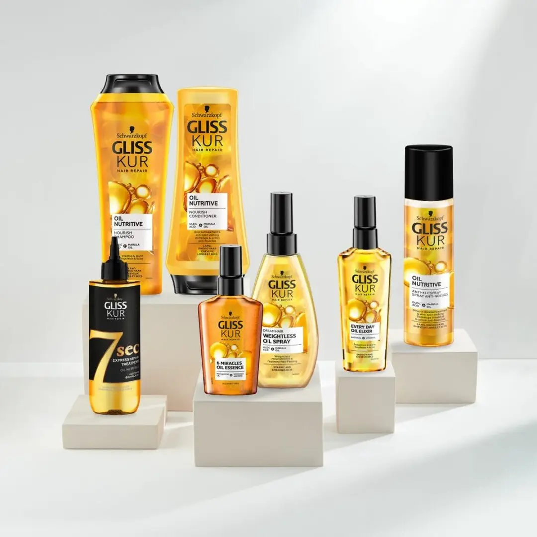 Gliss Kur Every Day Oil Elixir Ultimate Repair - 225ml (3x75ml)