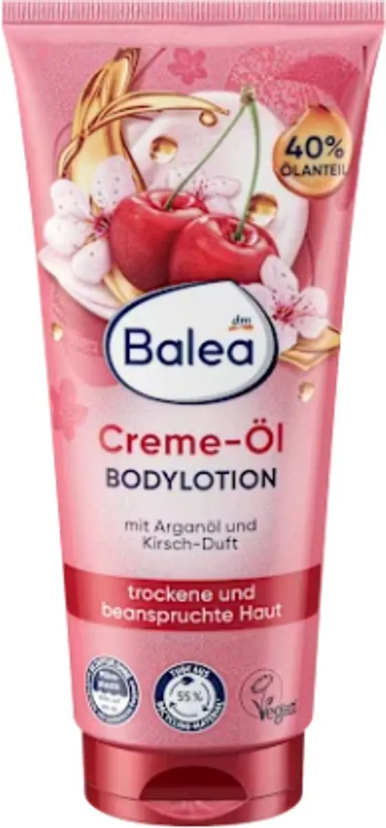 Balea Bodylotion Kersen & Arganolie 200ml
