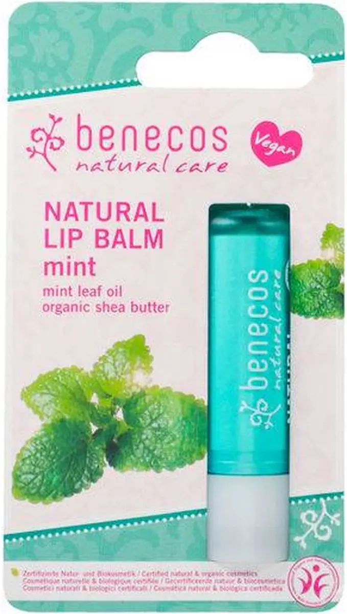 Benecos Natural Vegan Lipbalm Mint 4,8g