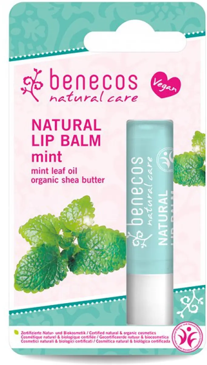 Benecos Natural Vegan Lipbalm Mint 4,8g