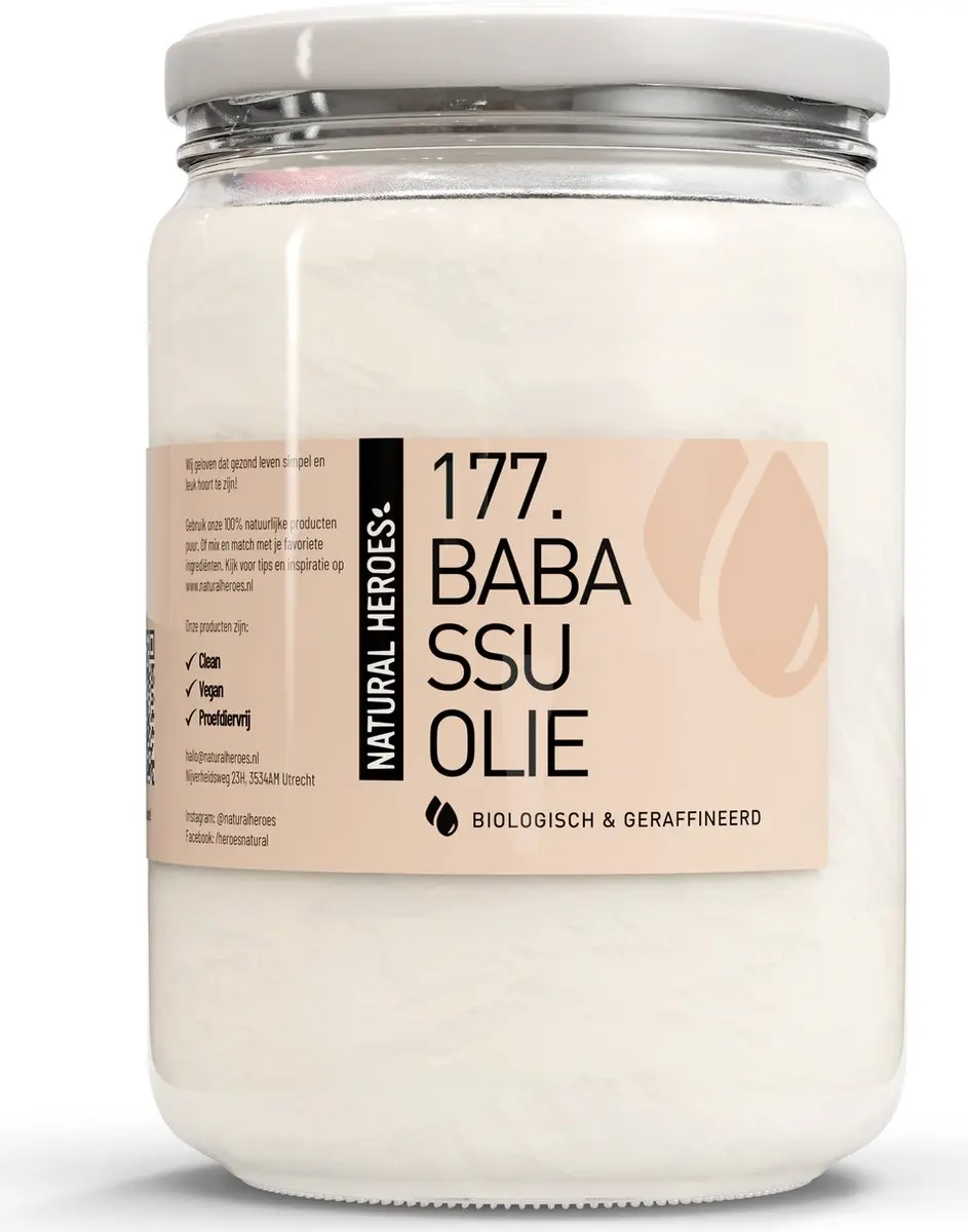 Natural Heroes Babassu Olie 500ml