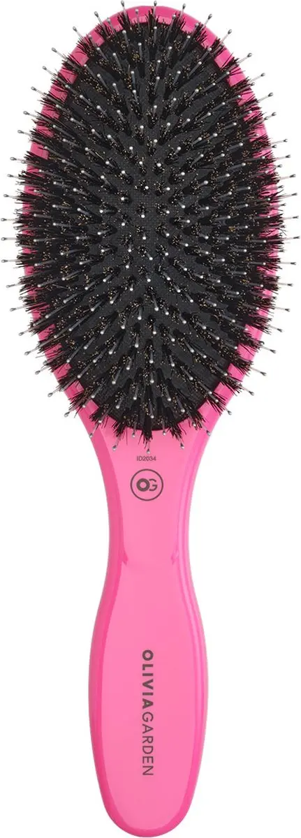 Olivia Garden Care Oval Boar & Nylon Haarborstel