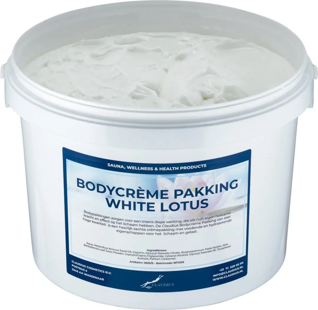 Splashbox Cosmetics Bodycrème White Lotus 1L