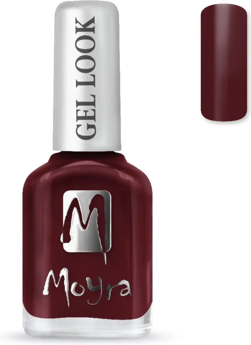 Moyra Gel Look Nagellak 908 Bordeaux