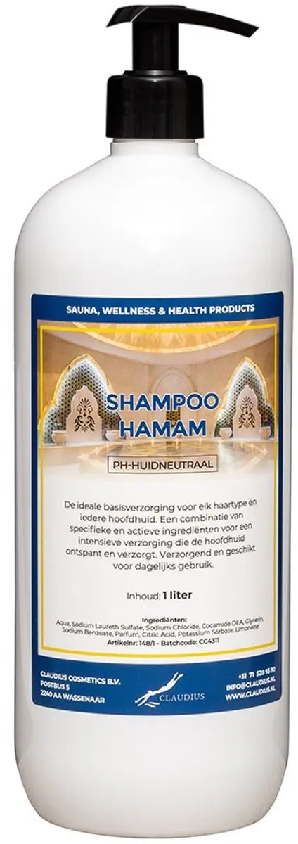 Splashbox Cosmetics Shampoo Hamam 1L