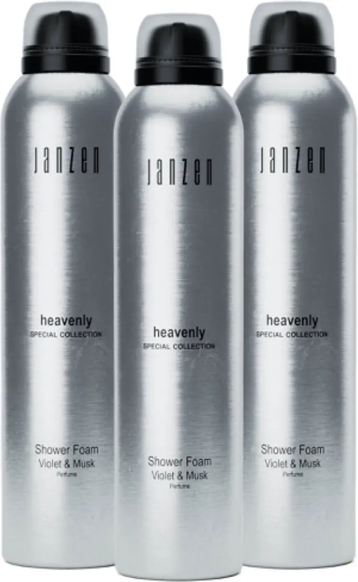 Janzen Shower Foam Heavenly 3-pack