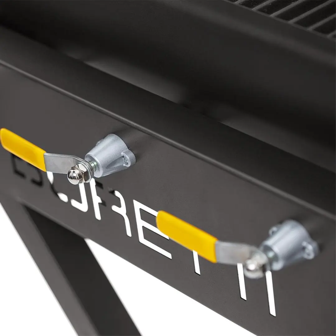 Boretti Addizio Gasbarbecue 3 Branders - 41x59cm Antraciet - afbeelding 6 van 6