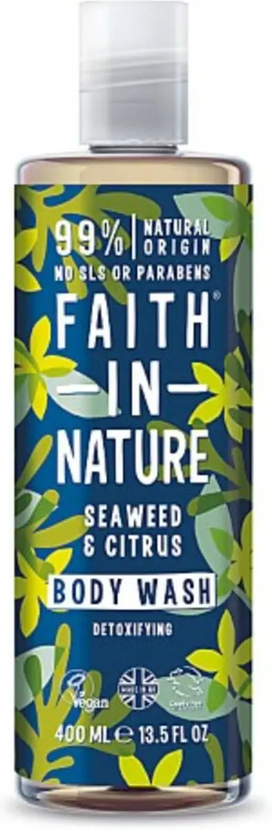 Faith In Nature Body Wash Zeewier & Citrus 400ml