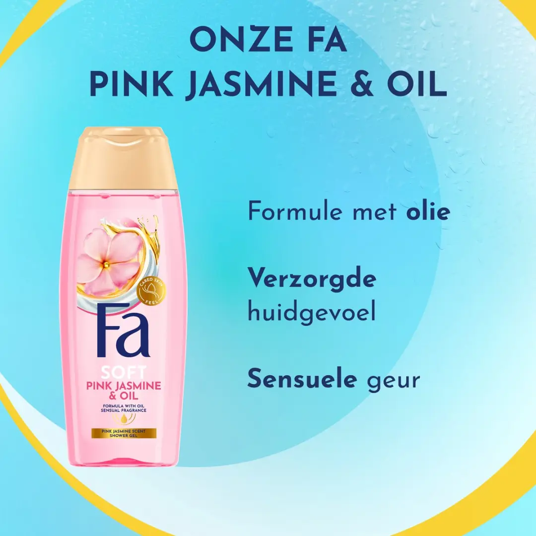 Fa Douchegel Pink Jasmine & Oil 12x250ml