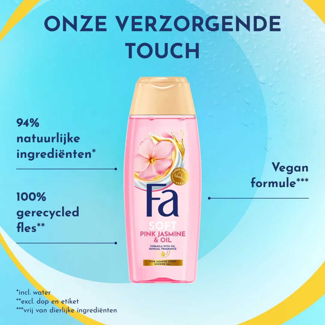 Fa Douchegel Pink Jasmine & Oil 12x250ml