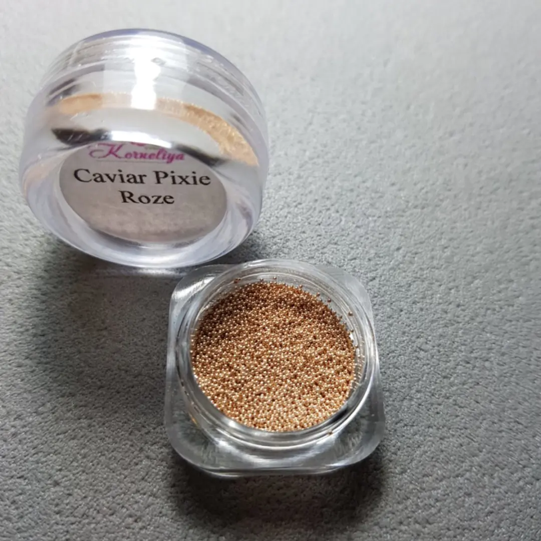 Korneliya Metall Caviar Rose 1mm
