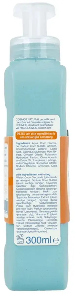 Seepje Handzeep Versgeperste Sinaasappel 300ml
