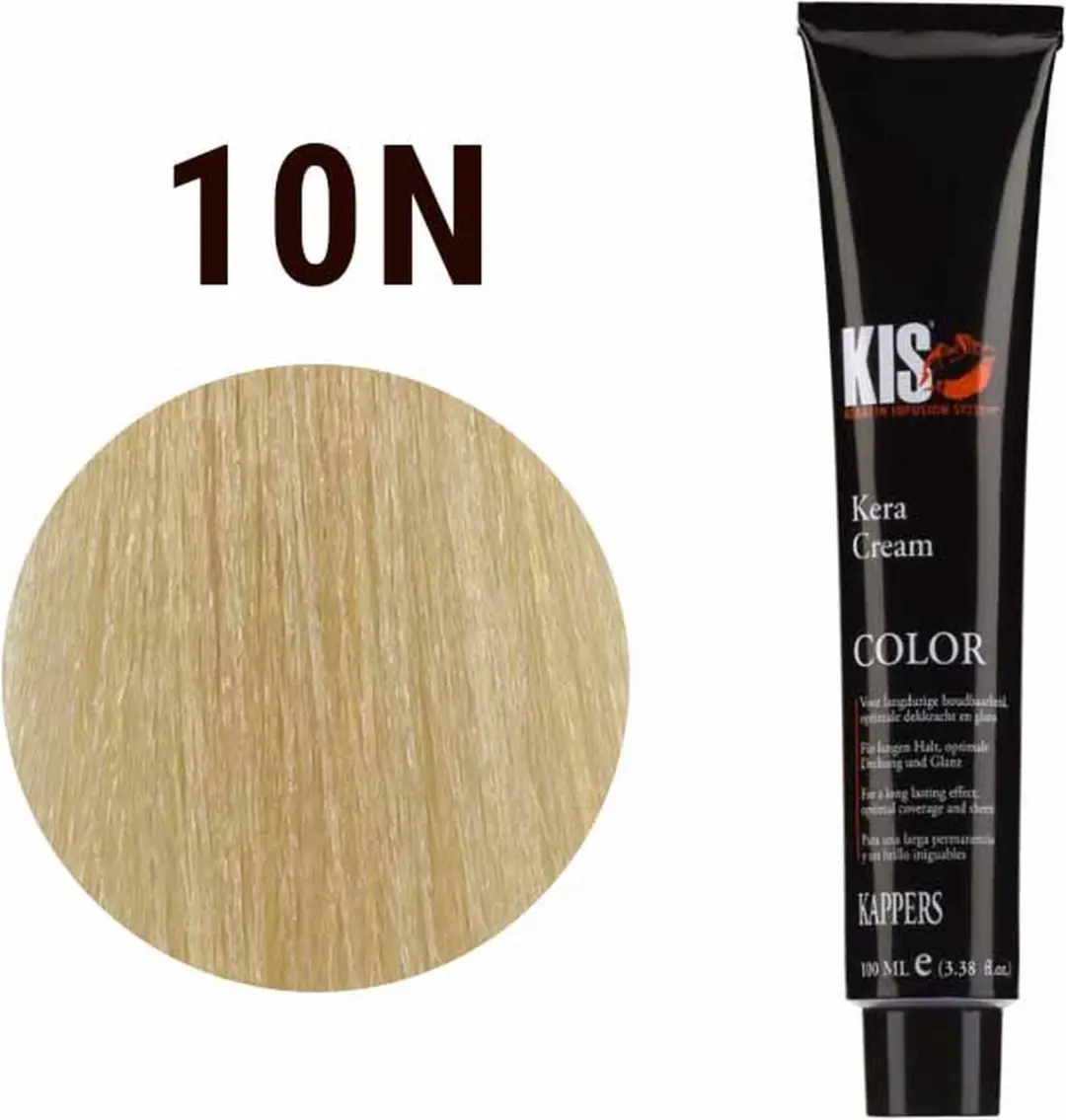 KIS KeraCream Color 100ml - 10N Extra Licht Blond