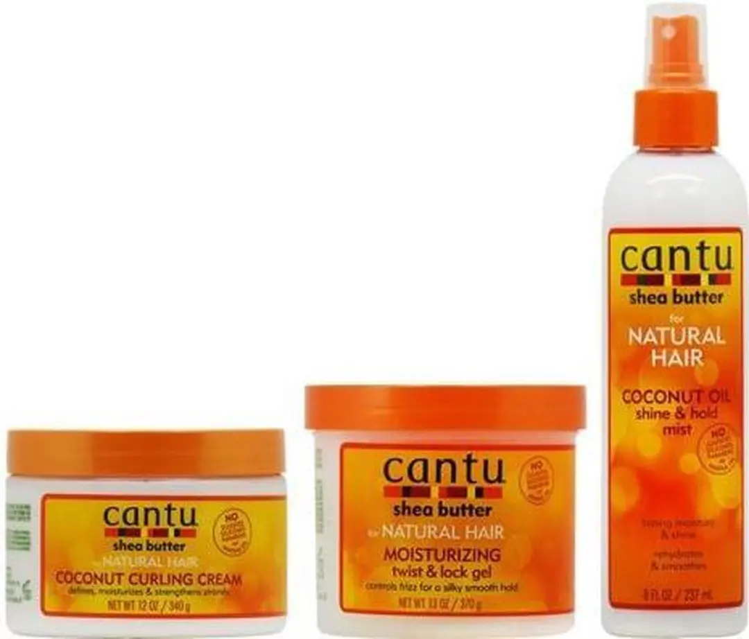 Cantu Naturals Krullencrème Set