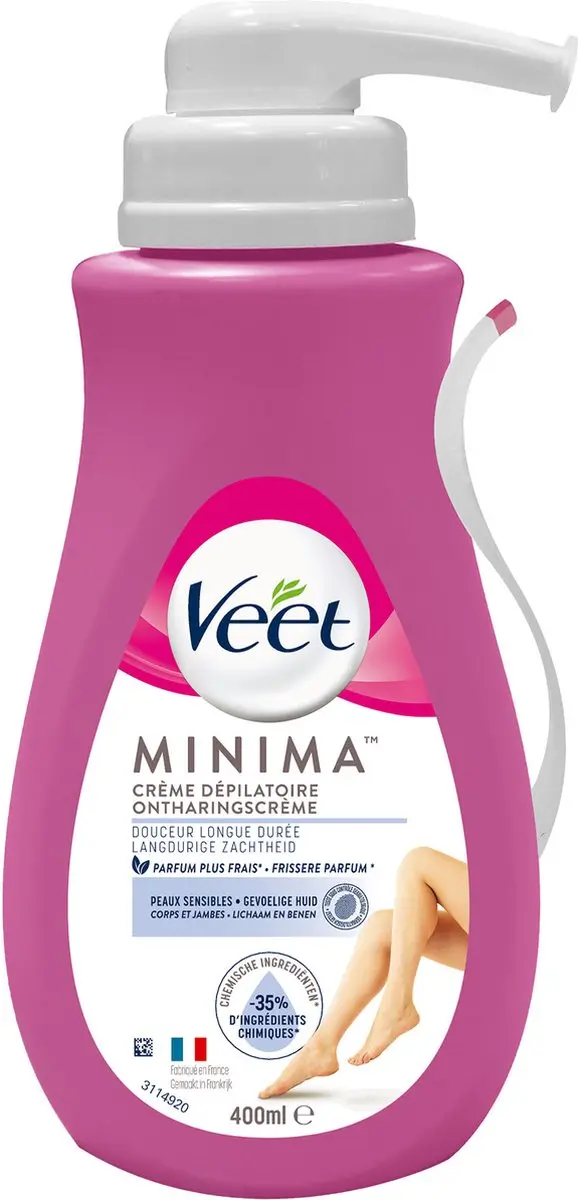 Veet Pure Ontharingscrème Gevoelige Huid 2400ml - 6 Stuks