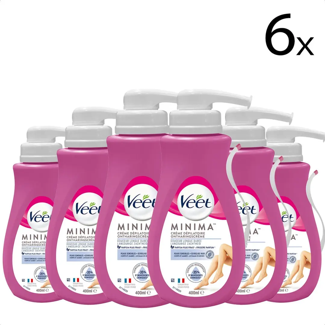 Veet Pure Ontharingscrème Gevoelige Huid 2400ml
